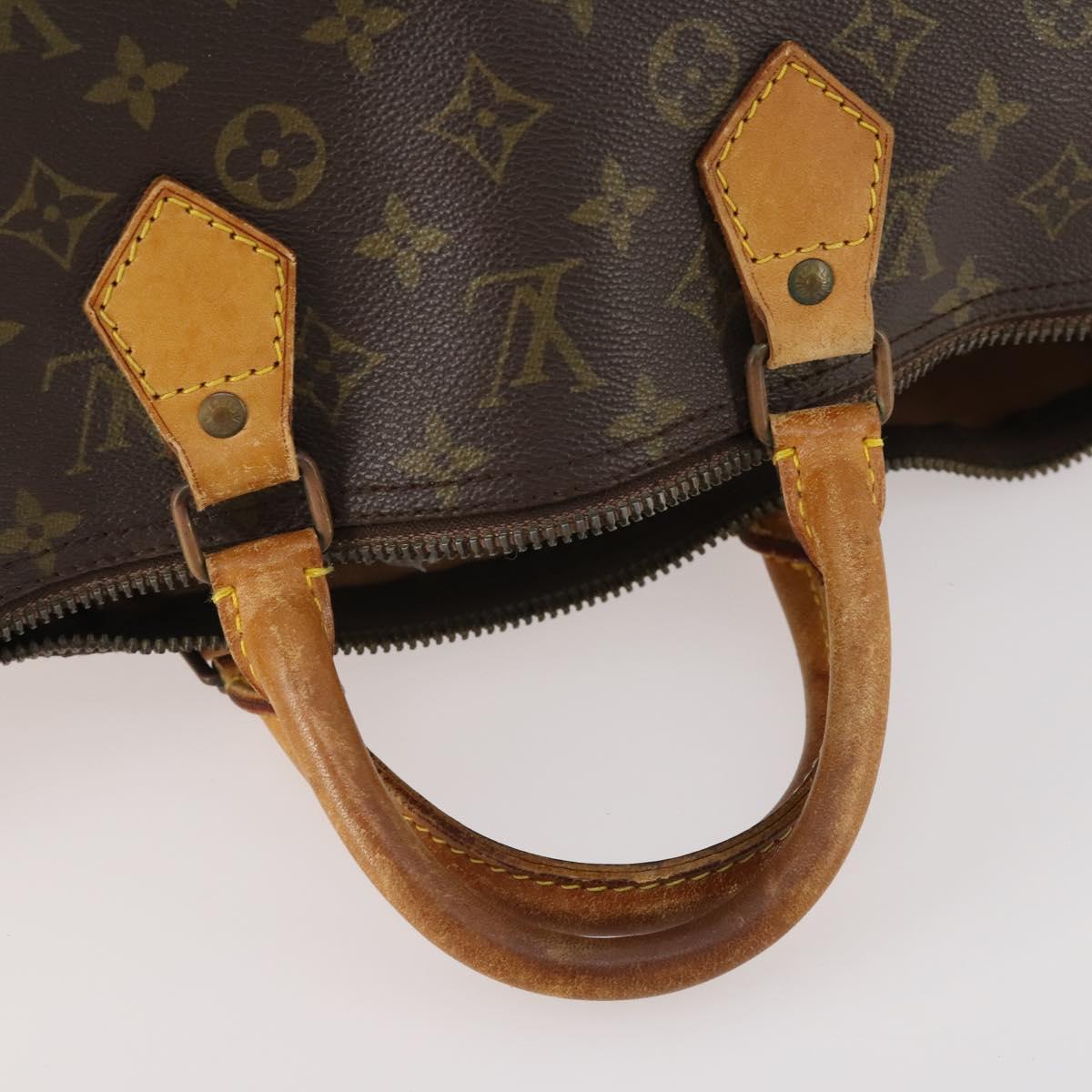 LOUIS VUITTON Monogram Speedy 40 Hand Bag M41522 LV Auth YKZ020A