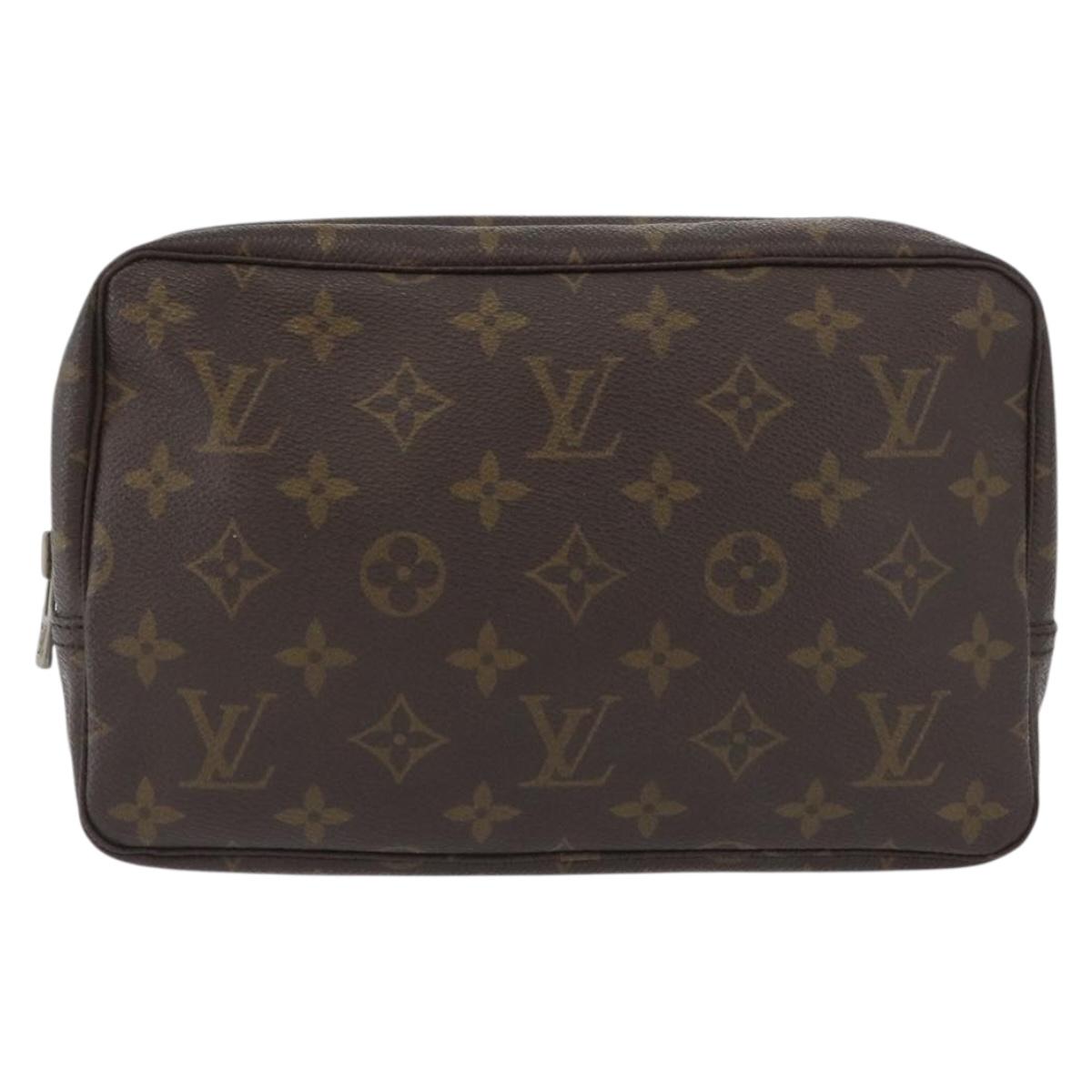 LOUIS VUITTON Monogram Trousse Toilette 23 Clutch Bag M47524 LV Auth YKZ023A