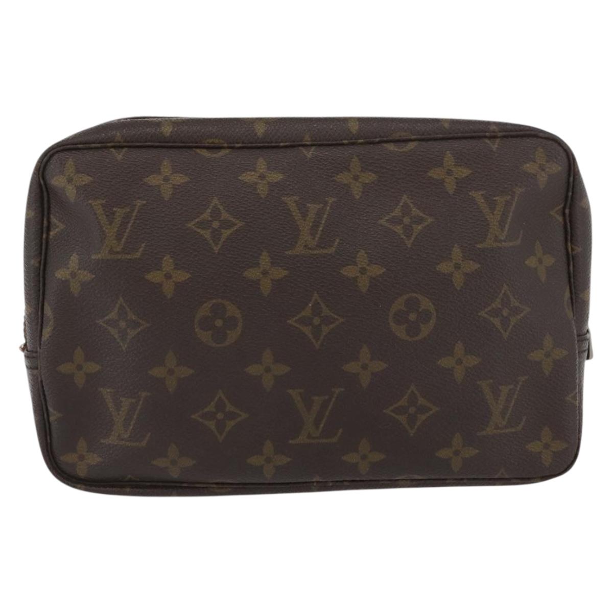LOUIS VUITTON Monogram Trousse Toilette 23 Clutch Bag M47524 LV Auth YKZ023A