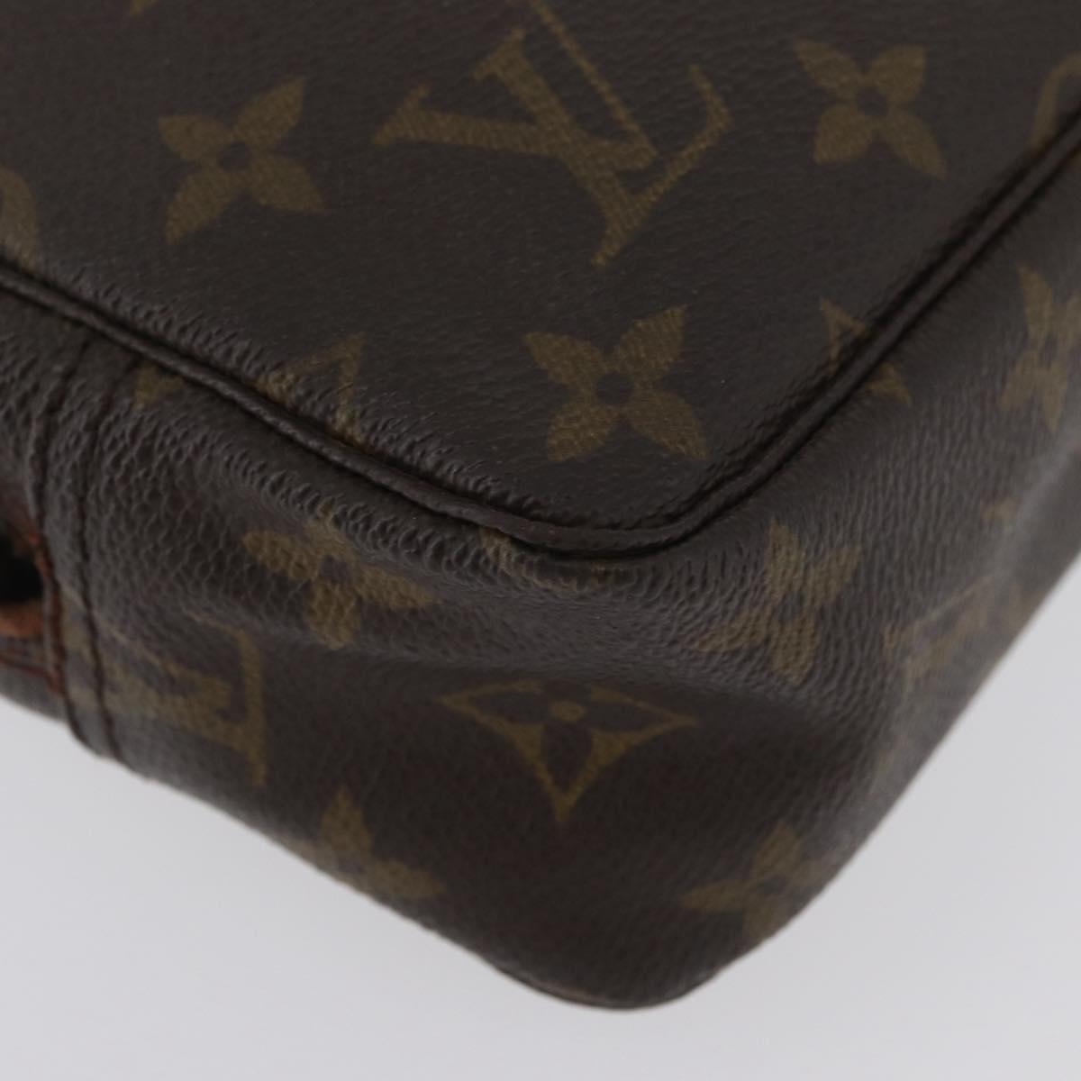 LOUIS VUITTON Monogram Trousse Toilette 23 Clutch Bag M47524 LV Auth YKZ023A
