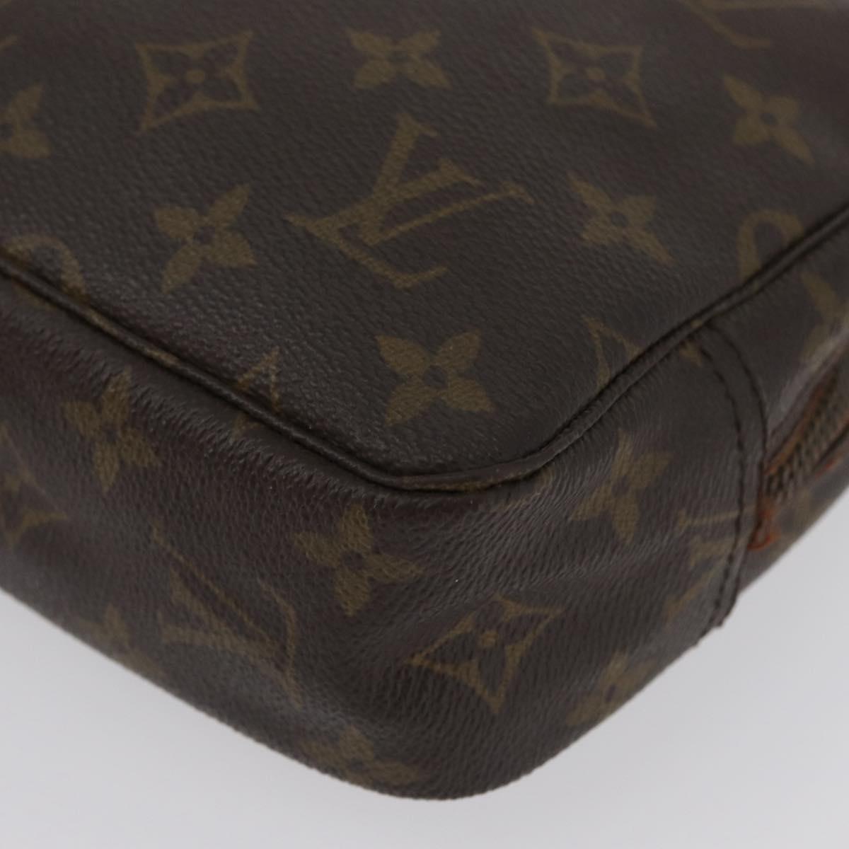 LOUIS VUITTON Monogram Trousse Toilette 23 Clutch Bag M47524 LV Auth YKZ023A