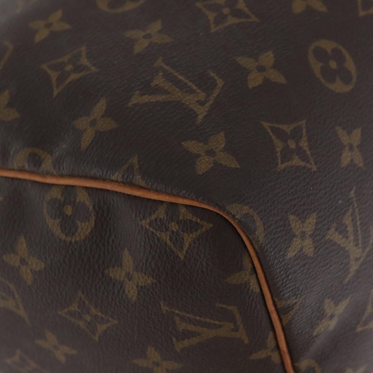 LOUIS VUITTON Monogram Speedy 30 Hand Bag M41526 LV Auth YKZ058