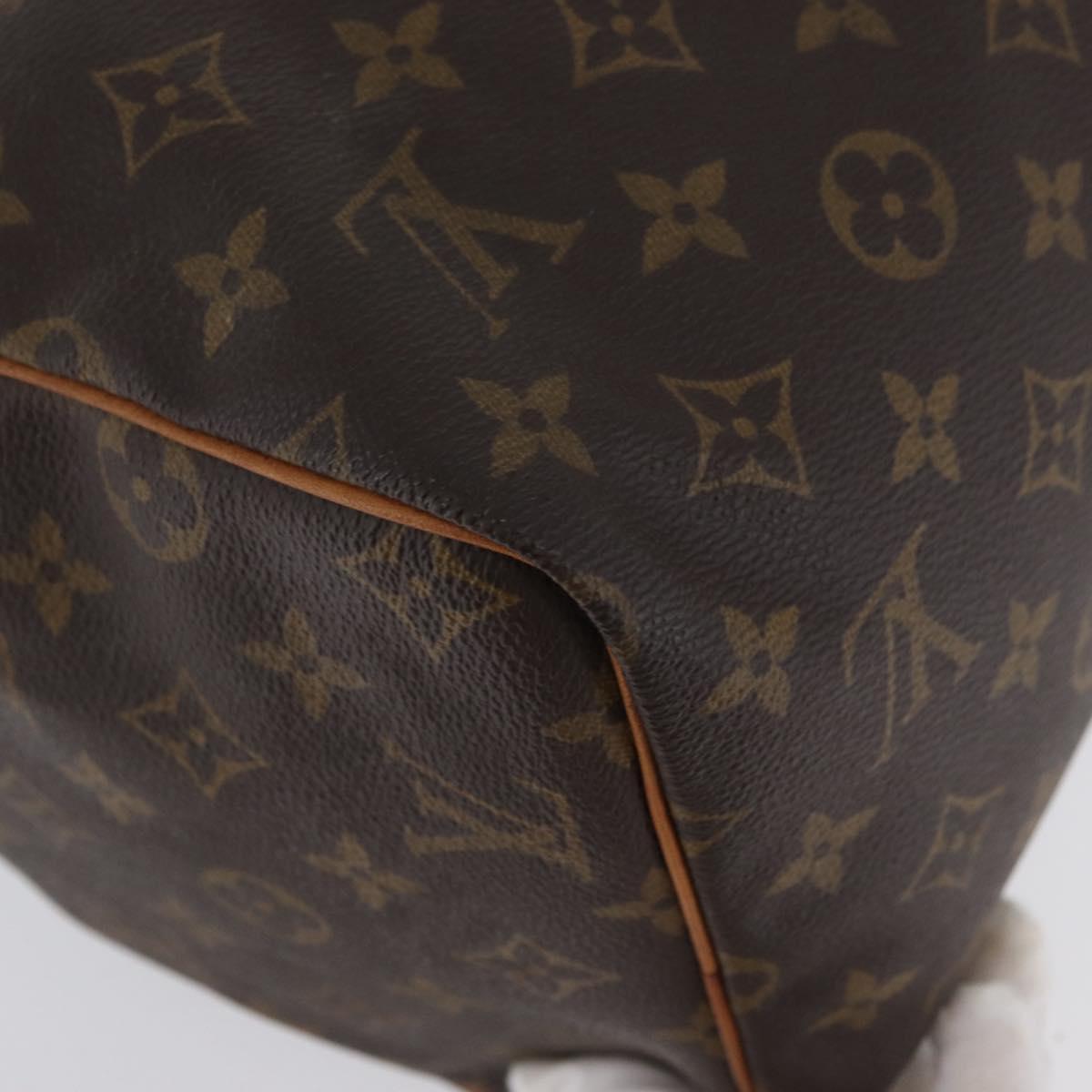 LOUIS VUITTON Monogram Speedy 30 Hand Bag M41526 LV Auth YKZ058