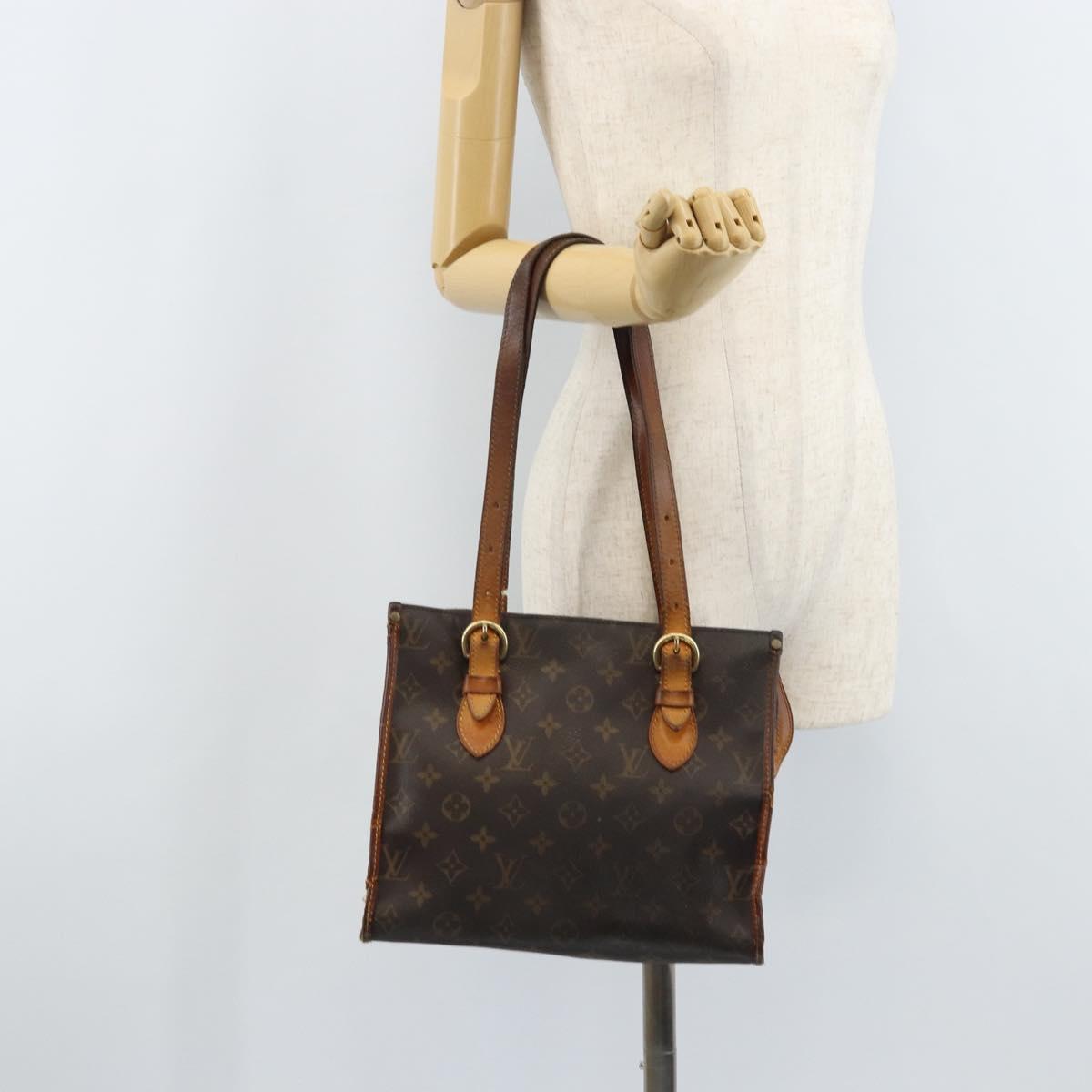 LOUIS VUITTON Monogram Popincourt Hand Bag M40007 LV Auth YKZ059