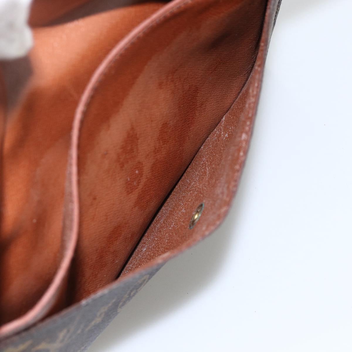 LOUIS VUITTON Monogram Double Rabat Shoulder Bag M51815 LV Auth YKZ1030