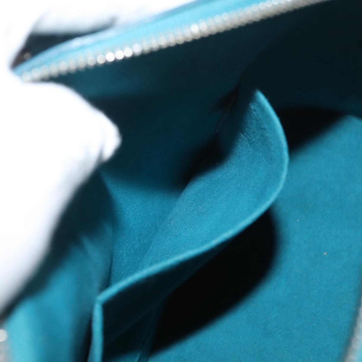 LOUIS VUITTON Epi Alma PM Hand Bag Cyan M40624 LV Auth YKZ1045V