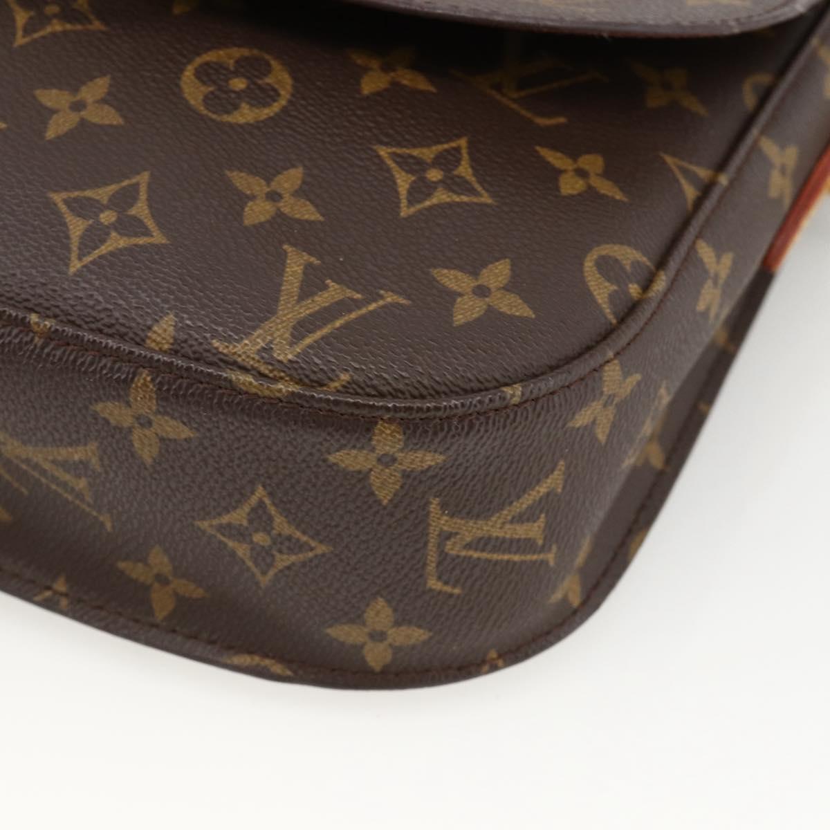 LOUIS VUITTON Monogram Saint Cloud GM Shoulder Bag M51242 LV Auth YKZ1123A