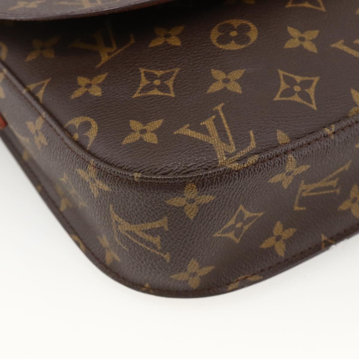 LOUIS VUITTON Monogram Saint Cloud GM Shoulder Bag M51242 LV Auth YKZ1123A