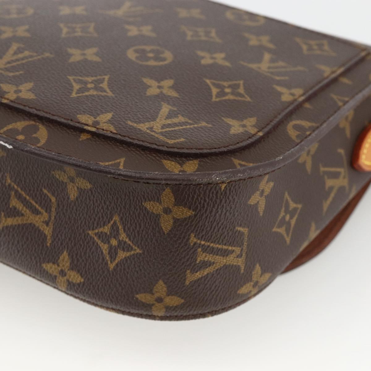 LOUIS VUITTON Monogram Saint Cloud GM Shoulder Bag M51242 LV Auth YKZ1123A