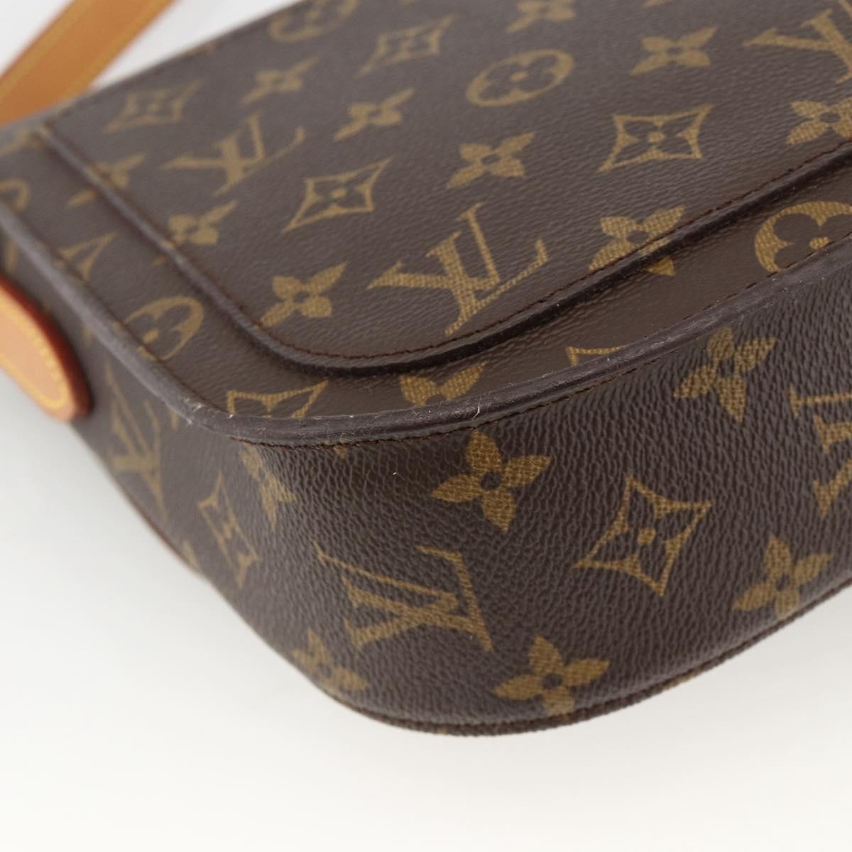 LOUIS VUITTON Monogram Saint Cloud GM Shoulder Bag M51242 LV Auth YKZ1123A