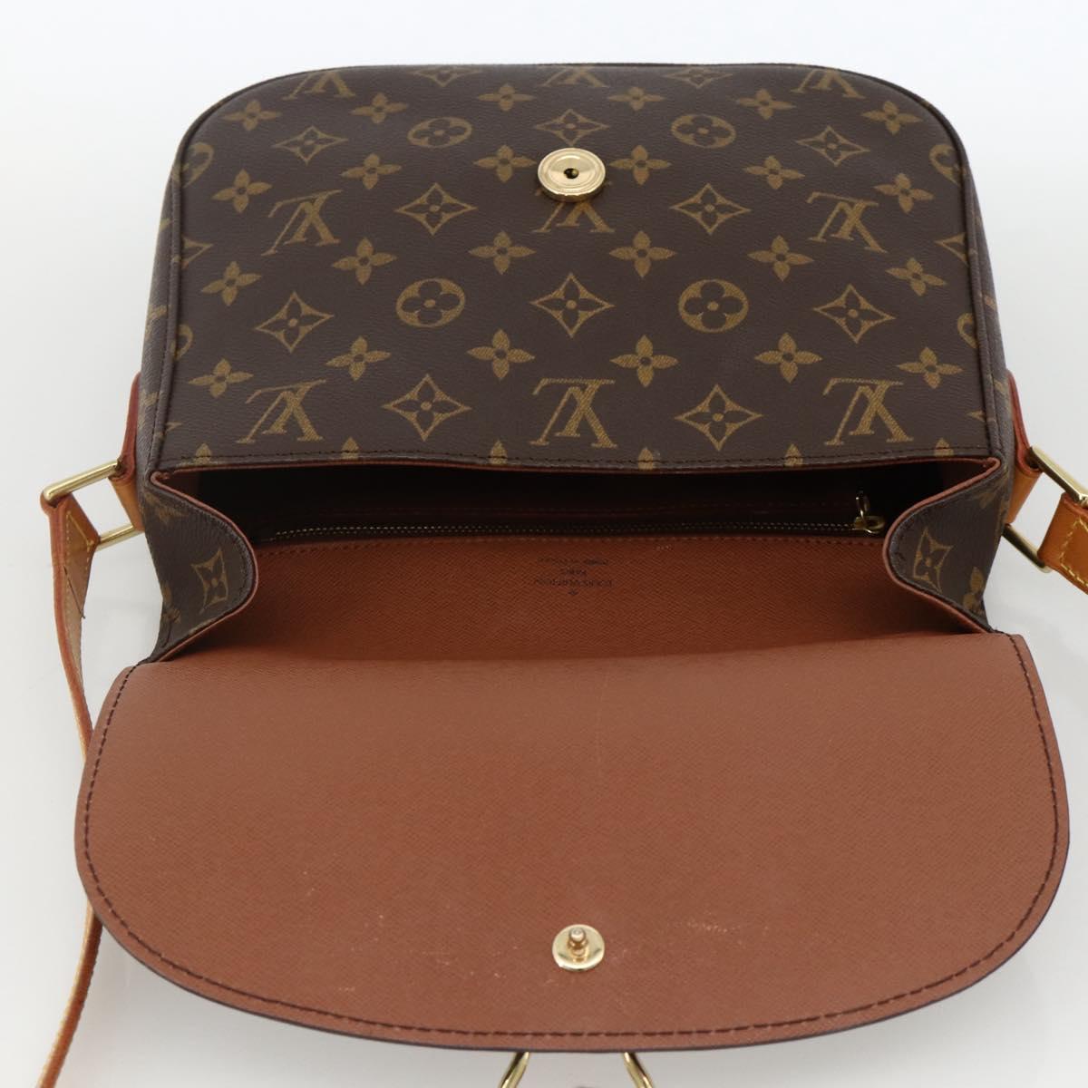 LOUIS VUITTON Monogram Saint Cloud GM Shoulder Bag M51242 LV Auth YKZ1123A