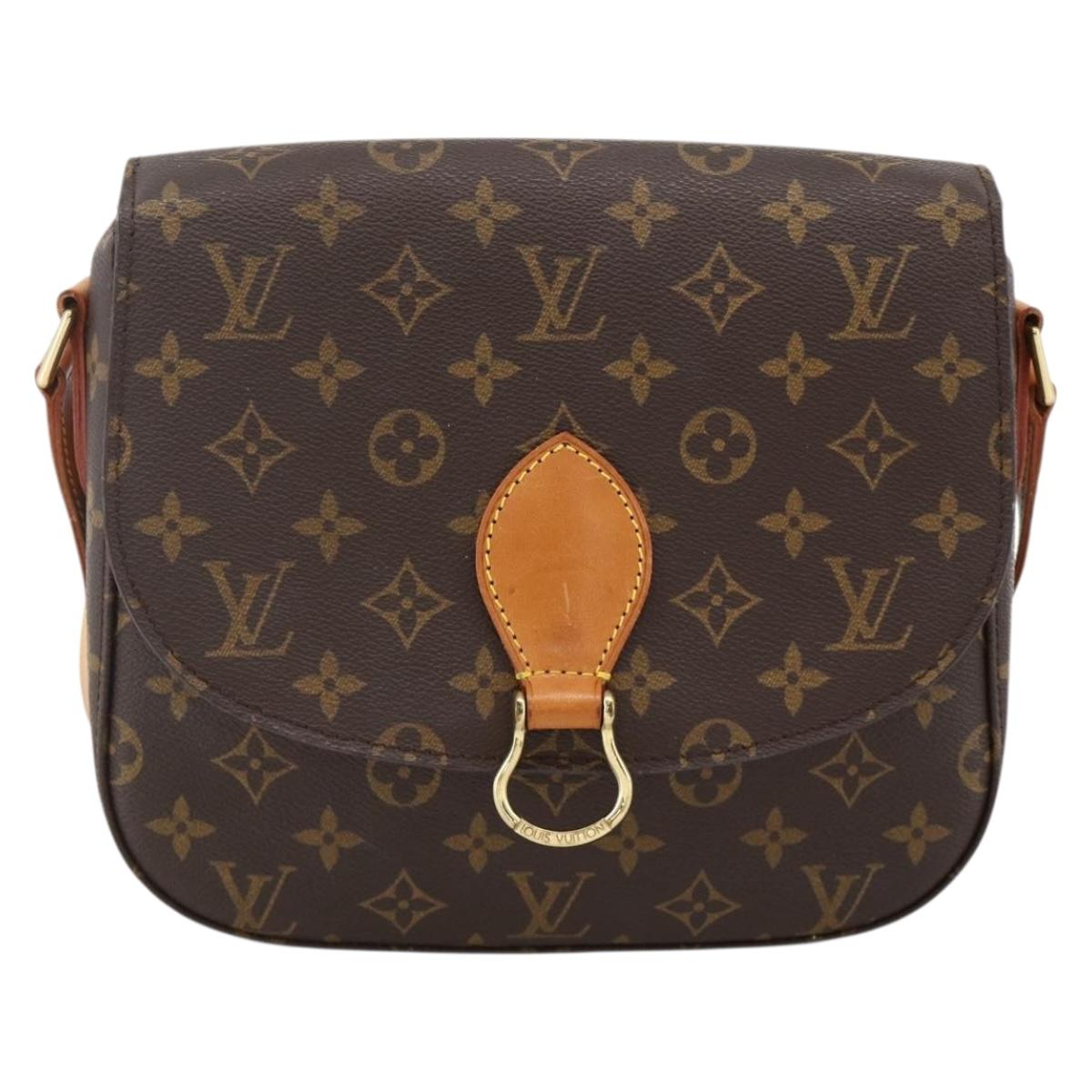 LOUIS VUITTON Monogram Saint Cloud GM Shoulder Bag M51242 LV Auth YKZ1123A