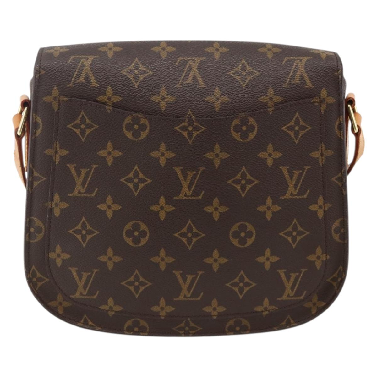 LOUIS VUITTON Monogram Saint Cloud GM Shoulder Bag M51242 LV Auth YKZ1123A