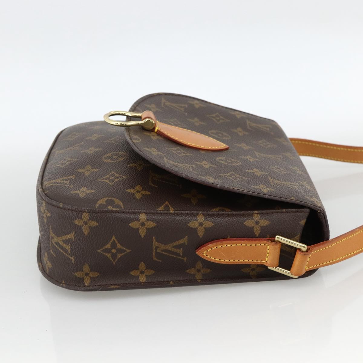 LOUIS VUITTON Monogram Saint Cloud GM Shoulder Bag M51242 LV Auth YKZ1123A