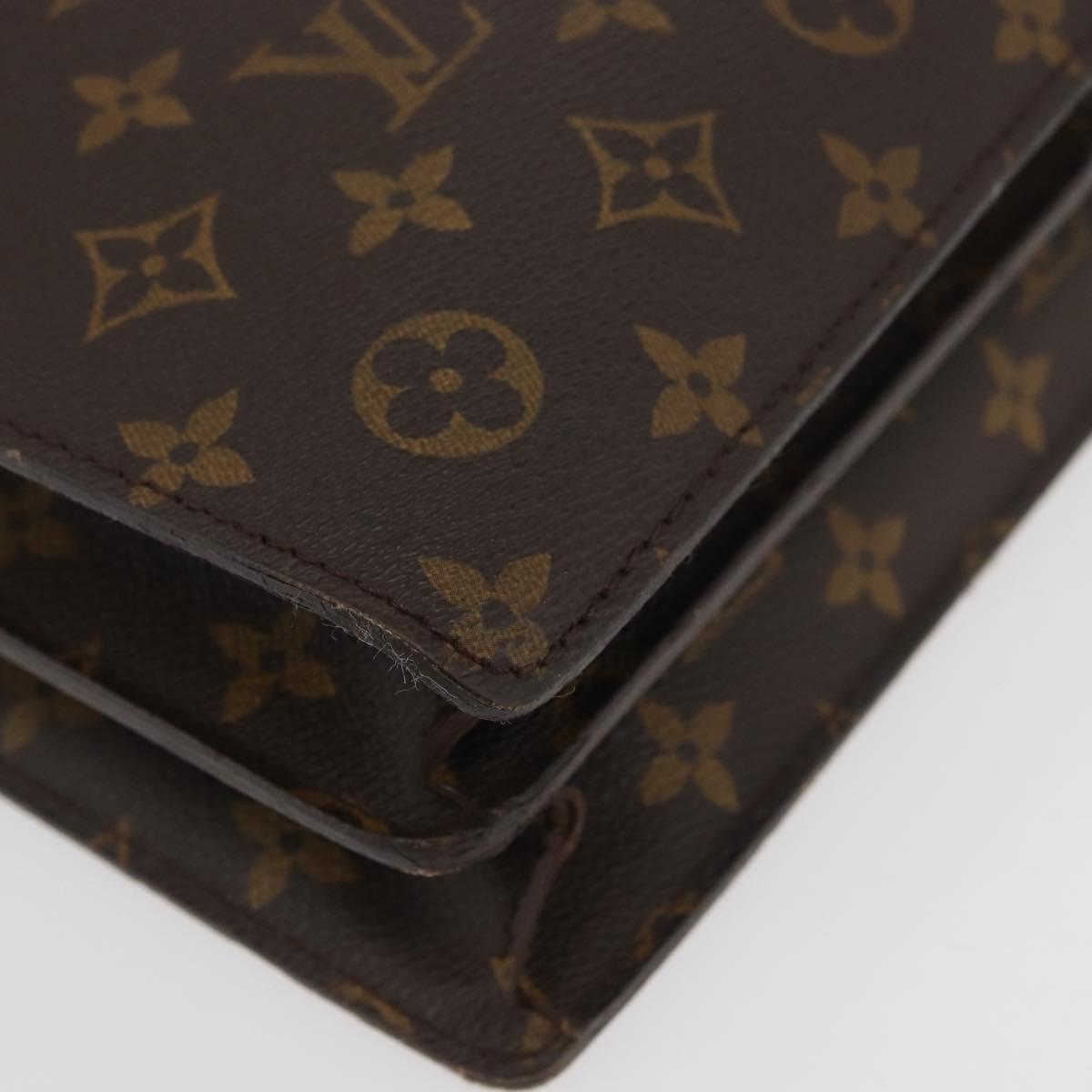 LOUIS VUITTON Monogram Serviette Conseiller Briefcase M53331 LV Auth YKZ1128