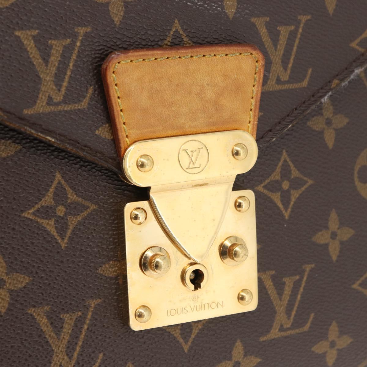 LOUIS VUITTON Monogram Serviette Conseiller Briefcase M53331 LV Auth YKZ1128