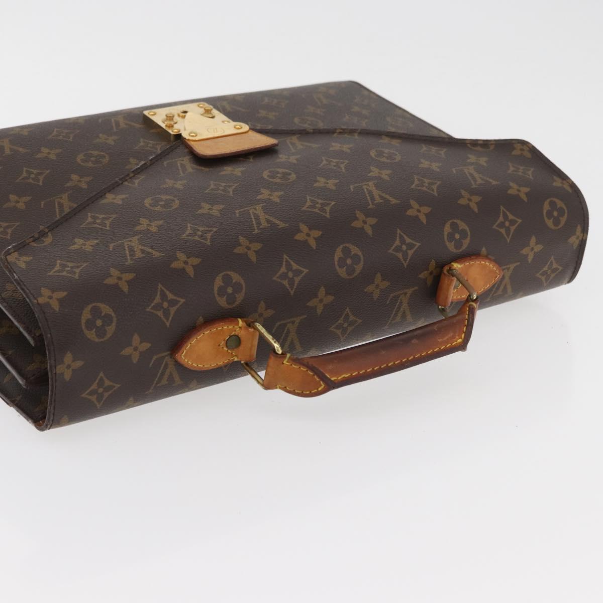 LOUIS VUITTON Monogram Serviette Conseiller Briefcase M53331 LV Auth YKZ1128