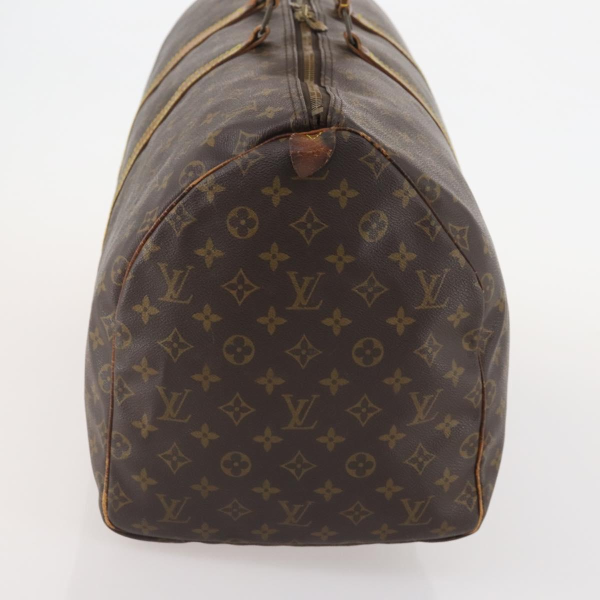 LOUIS VUITTON Monogram Keepall 45 Boston Bag M41428 LV Auth YKZ114