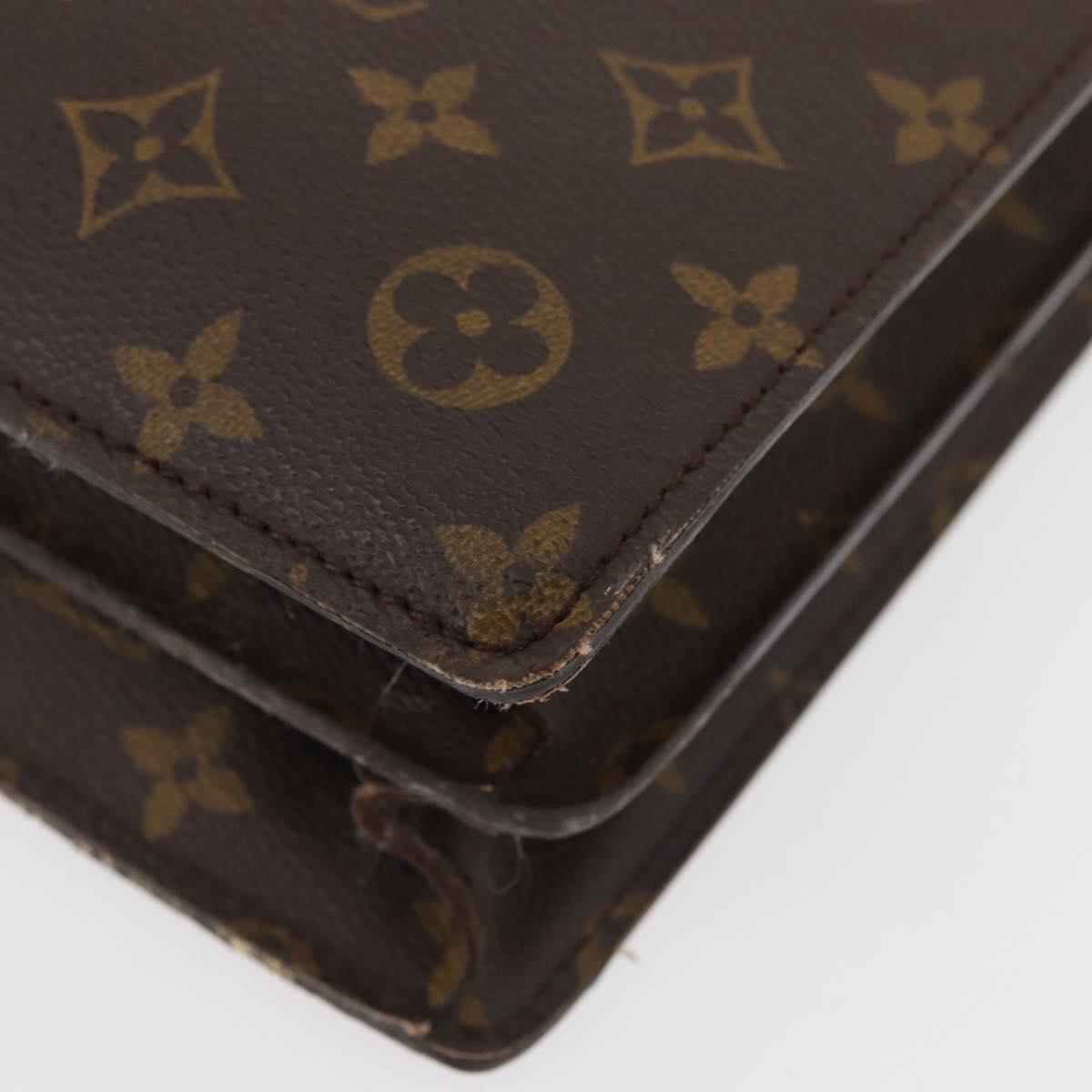 LOUIS VUITTON Monogram Serviette Conseiller Briefcase M53331 LV Auth YKZ118
