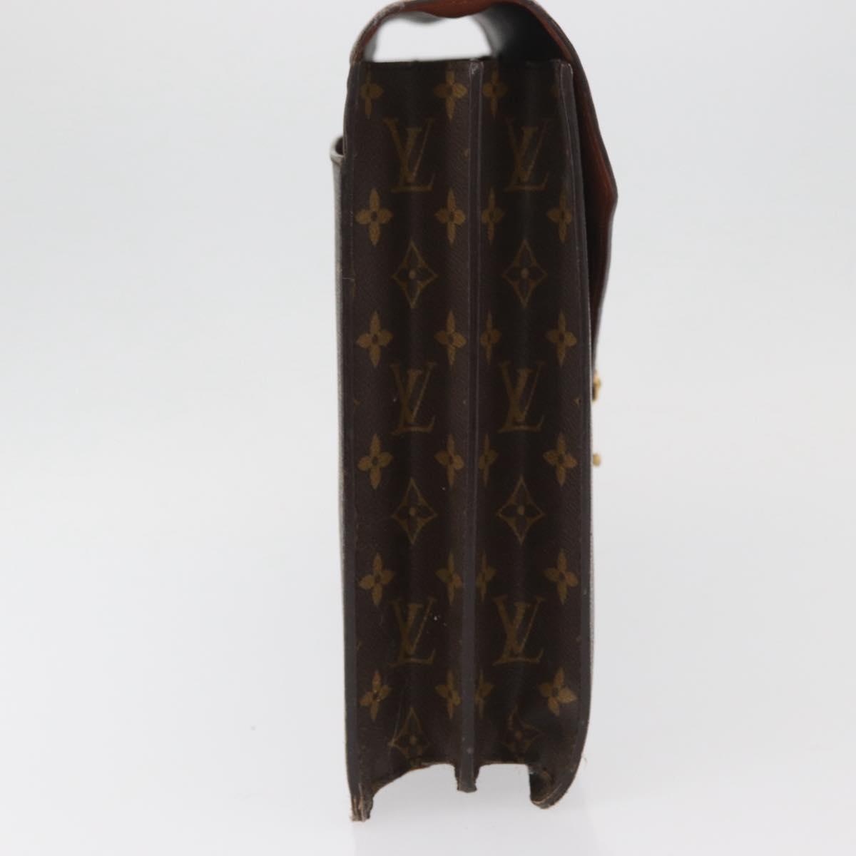 LOUIS VUITTON Monogram Serviette Conseiller Briefcase M53331 LV Auth YKZ118