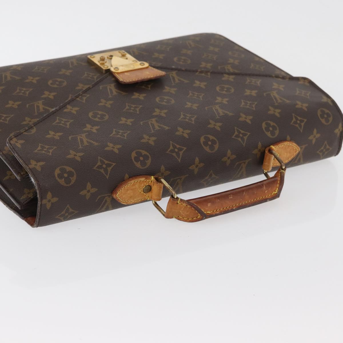 LOUIS VUITTON Monogram Serviette Conseiller Briefcase M53331 LV Auth YKZ118