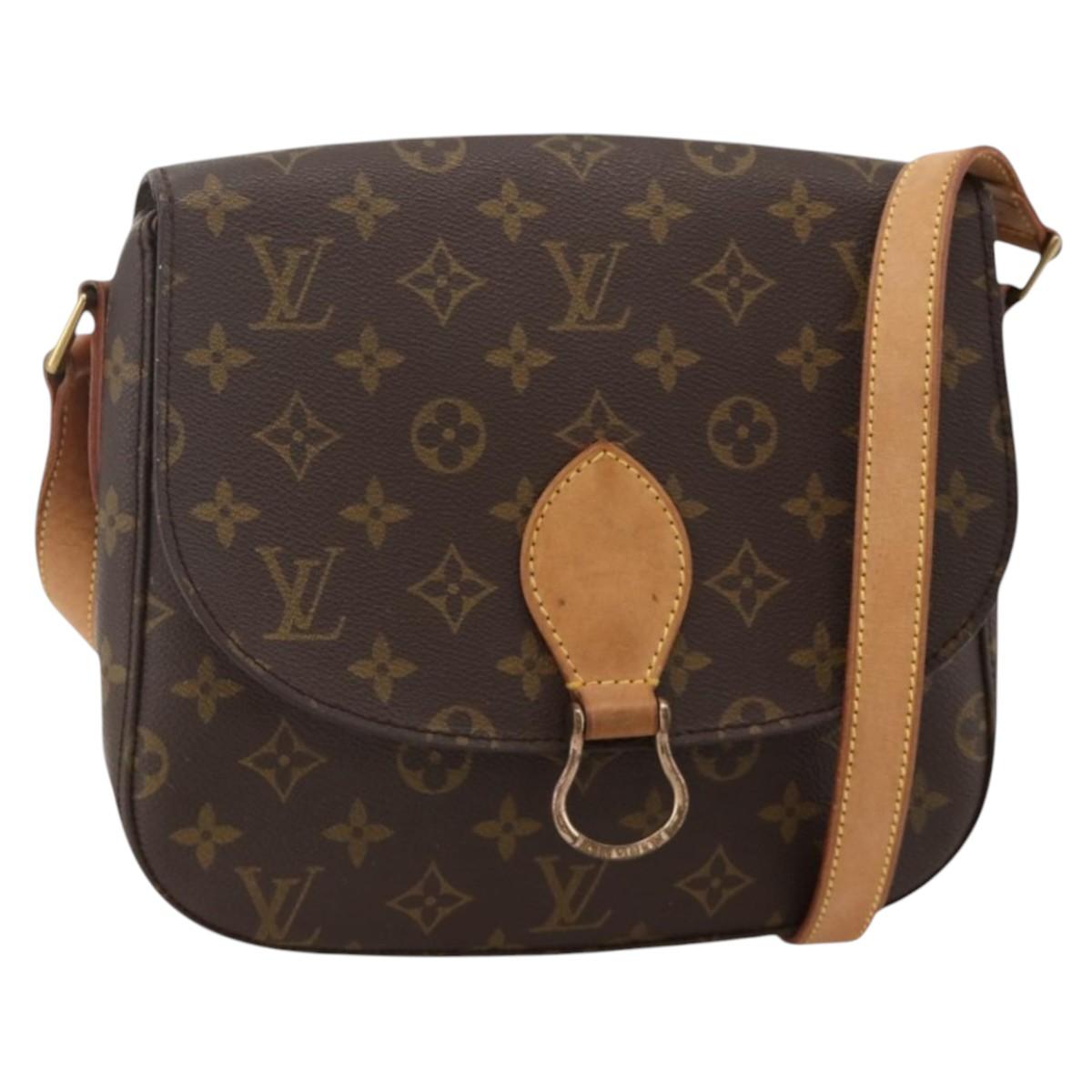 LOUIS VUITTON Monogram Saint Cloud GM Shoulder Bag M51242 LV Auth YKZ1237