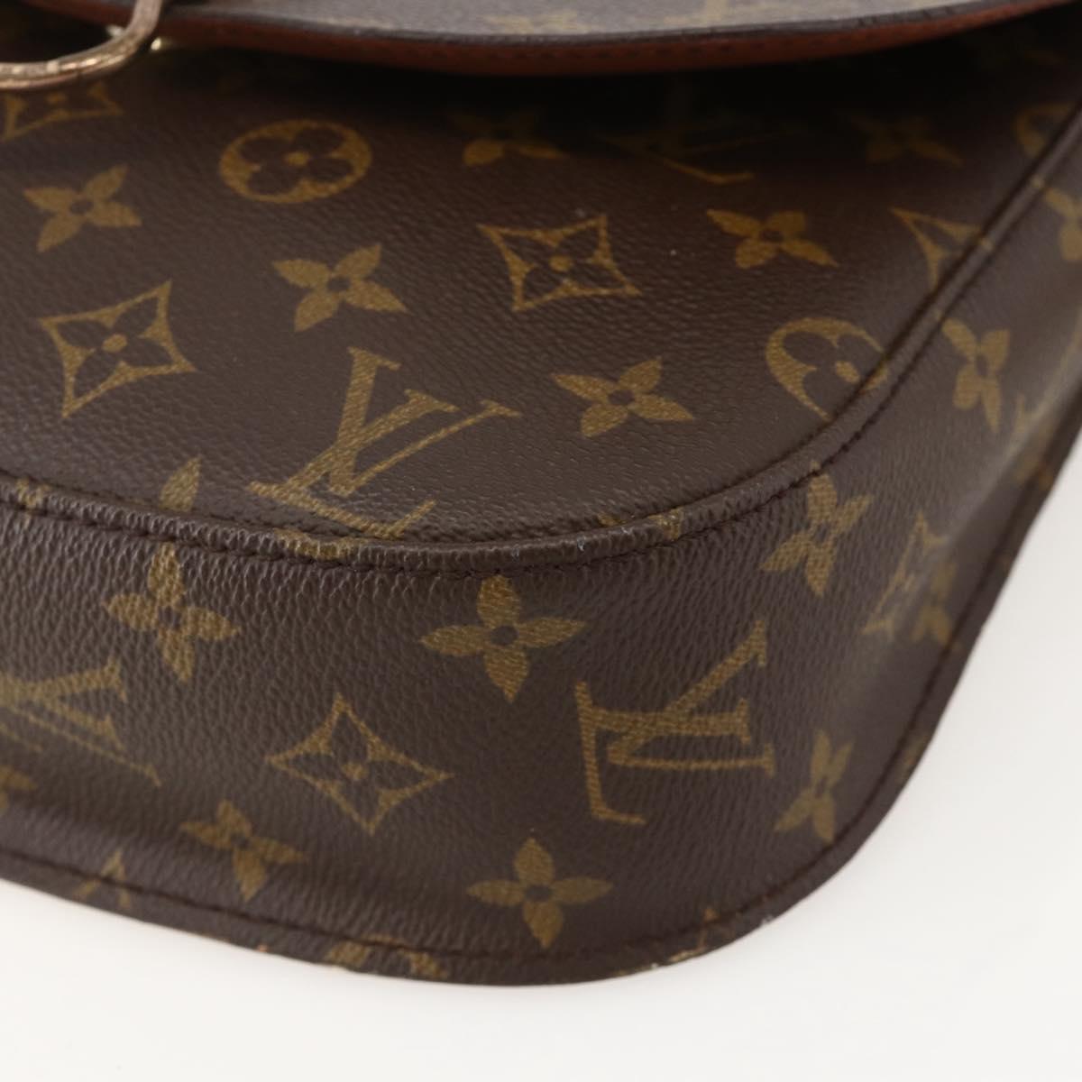 LOUIS VUITTON Monogram Saint Cloud GM Shoulder Bag M51242 LV Auth YKZ1237