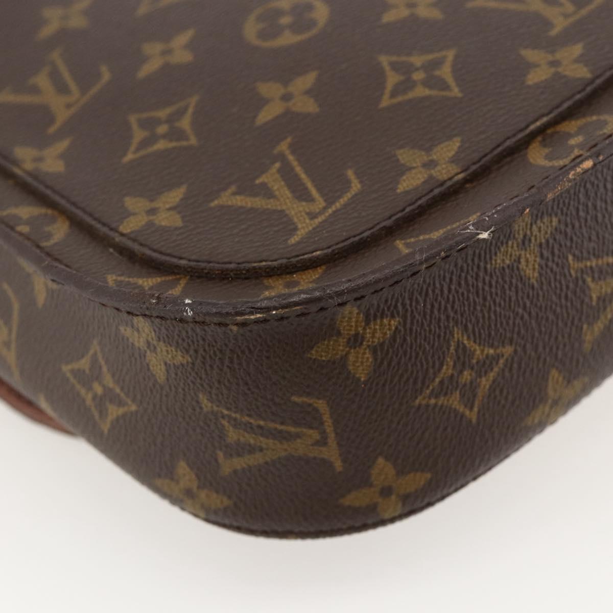 LOUIS VUITTON Monogram Saint Cloud GM Shoulder Bag M51242 LV Auth YKZ1237