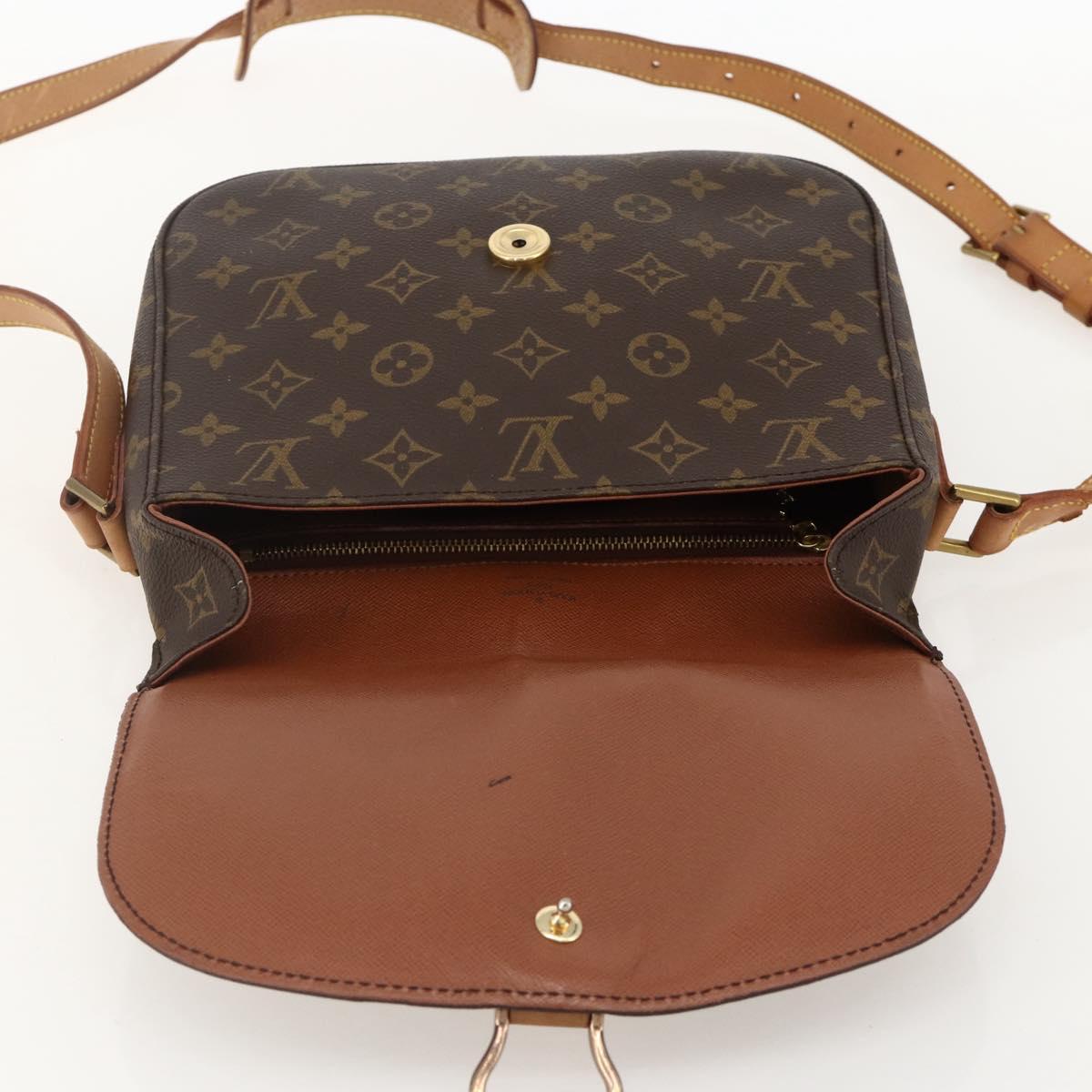 LOUIS VUITTON Monogram Saint Cloud GM Shoulder Bag M51242 LV Auth YKZ1237