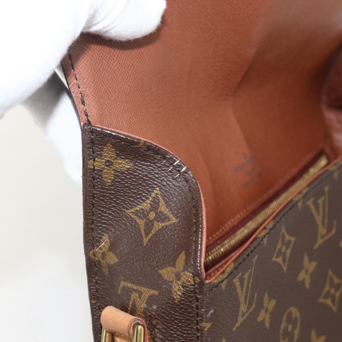 LOUIS VUITTON Monogram Saint Cloud GM Shoulder Bag M51242 LV Auth YKZ1237