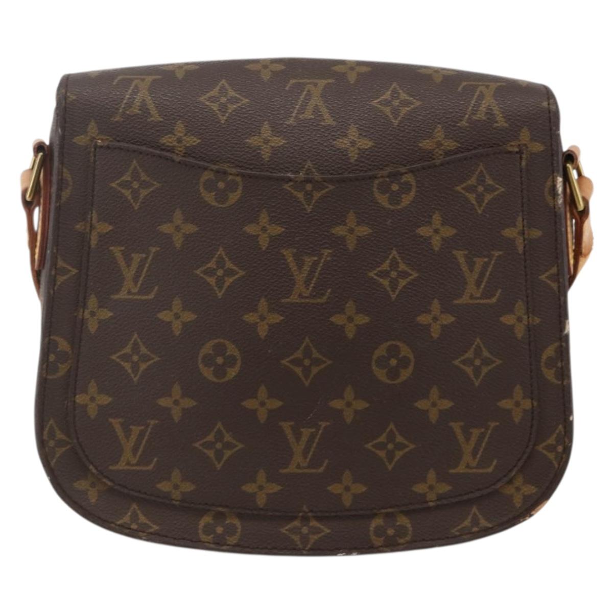 LOUIS VUITTON Monogram Saint Cloud GM Shoulder Bag M51242 LV Auth YKZ1237