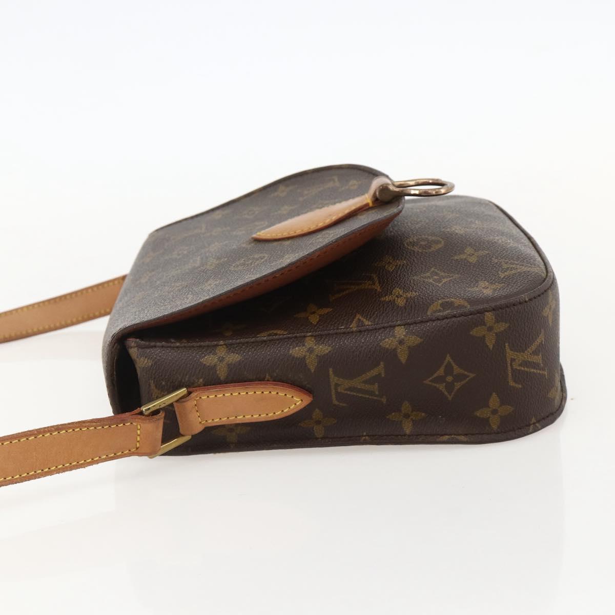 LOUIS VUITTON Monogram Saint Cloud GM Shoulder Bag M51242 LV Auth YKZ1237