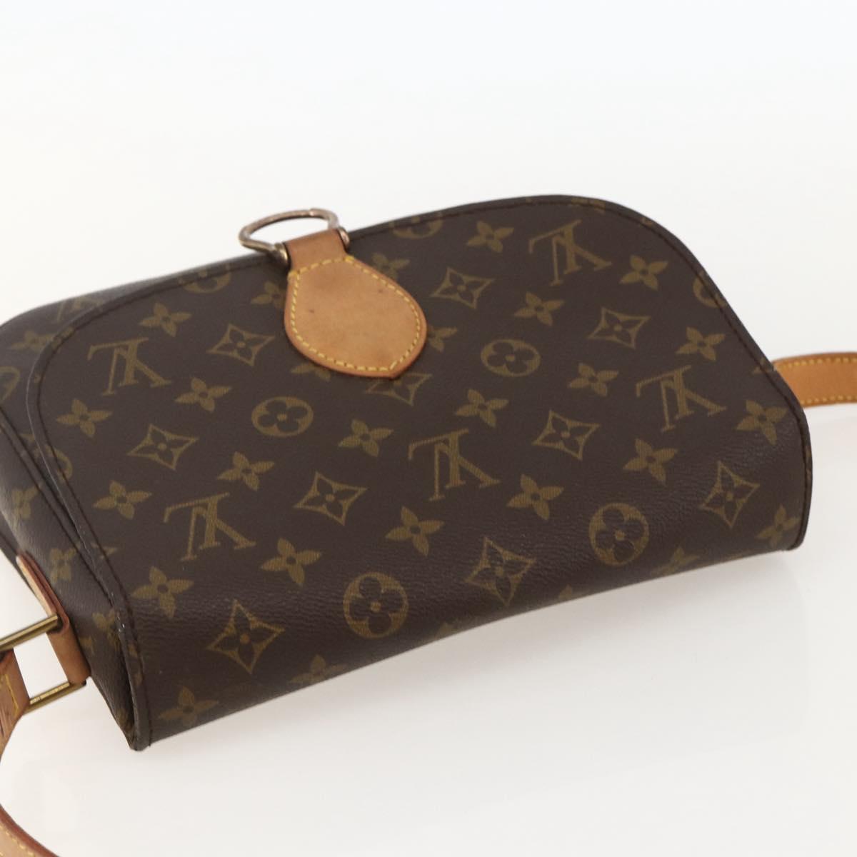 LOUIS VUITTON Monogram Saint Cloud GM Shoulder Bag M51242 LV Auth YKZ1237