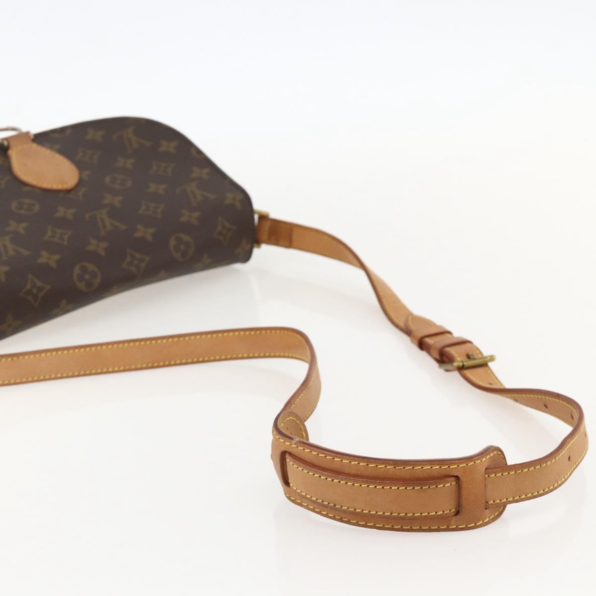 LOUIS VUITTON Monogram Saint Cloud GM Shoulder Bag M51242 LV Auth YKZ1237