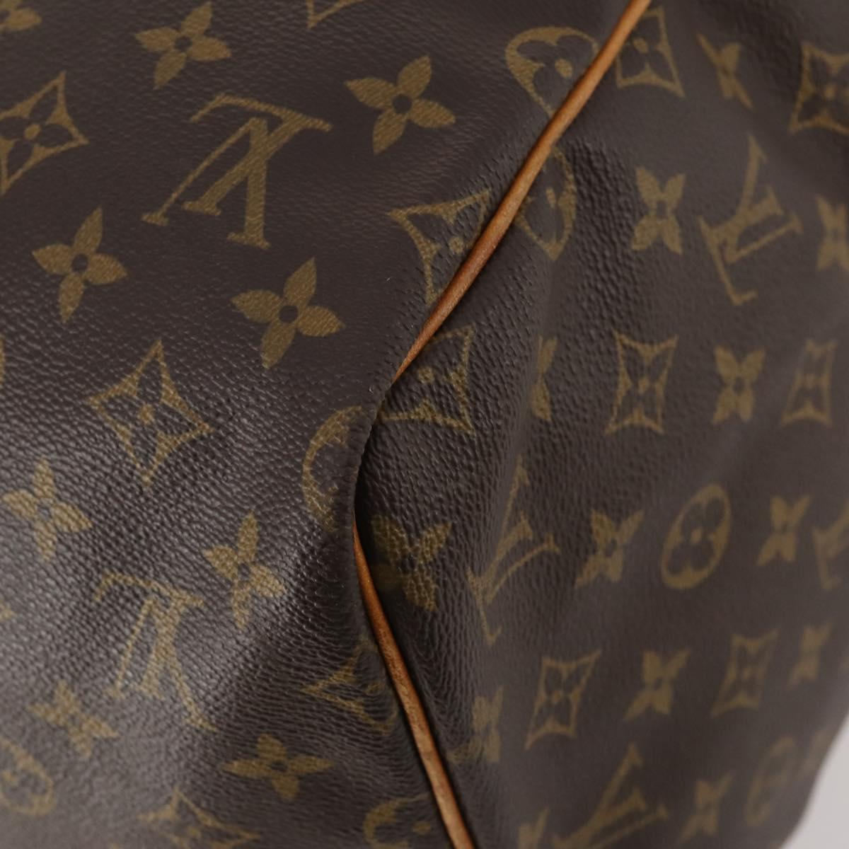 LOUIS VUITTON Monogram Sac Souple 55 Boston Bag M41622 LV Auth YKZ1262