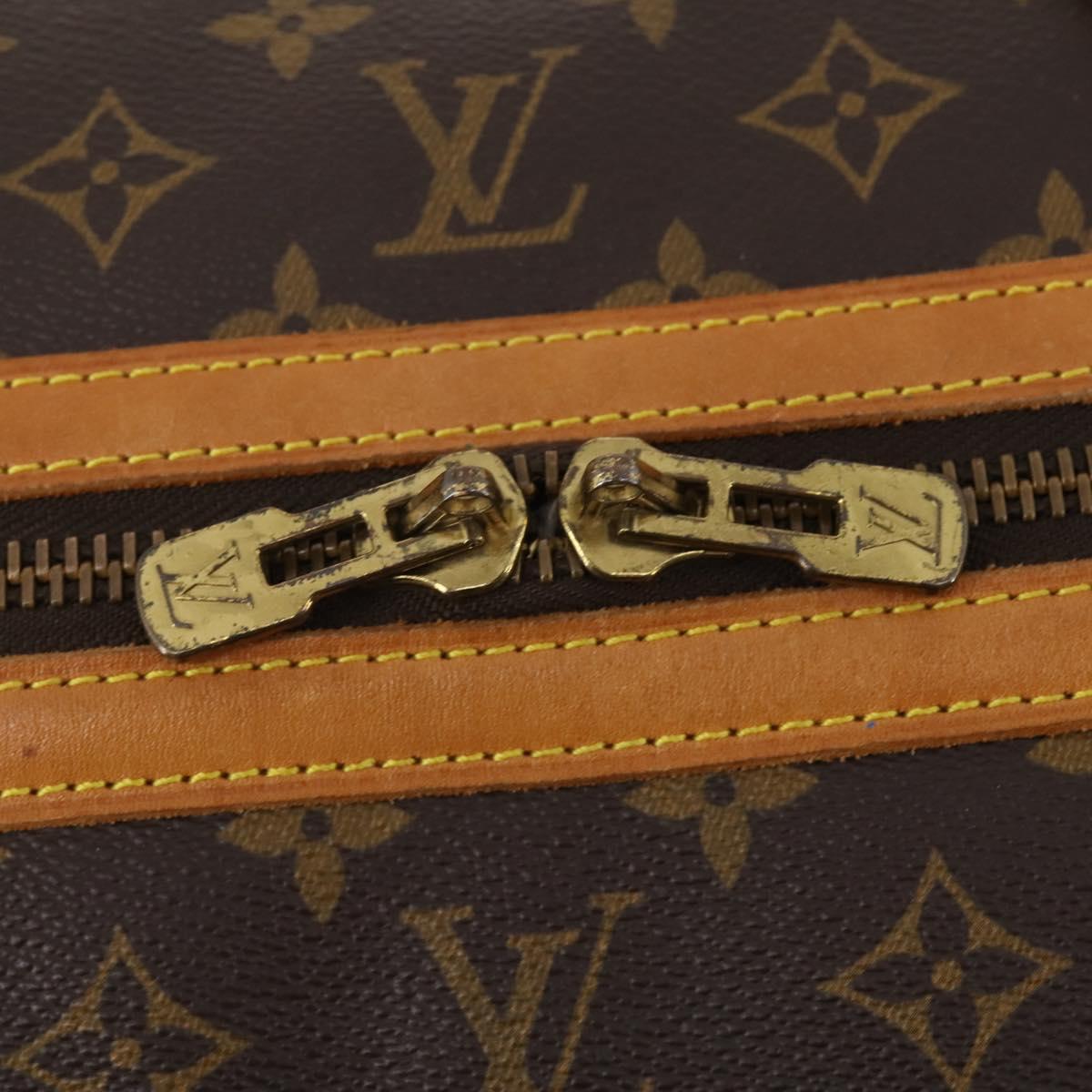 LOUIS VUITTON Monogram Sac Souple 55 Boston Bag M41622 LV Auth YKZ1262