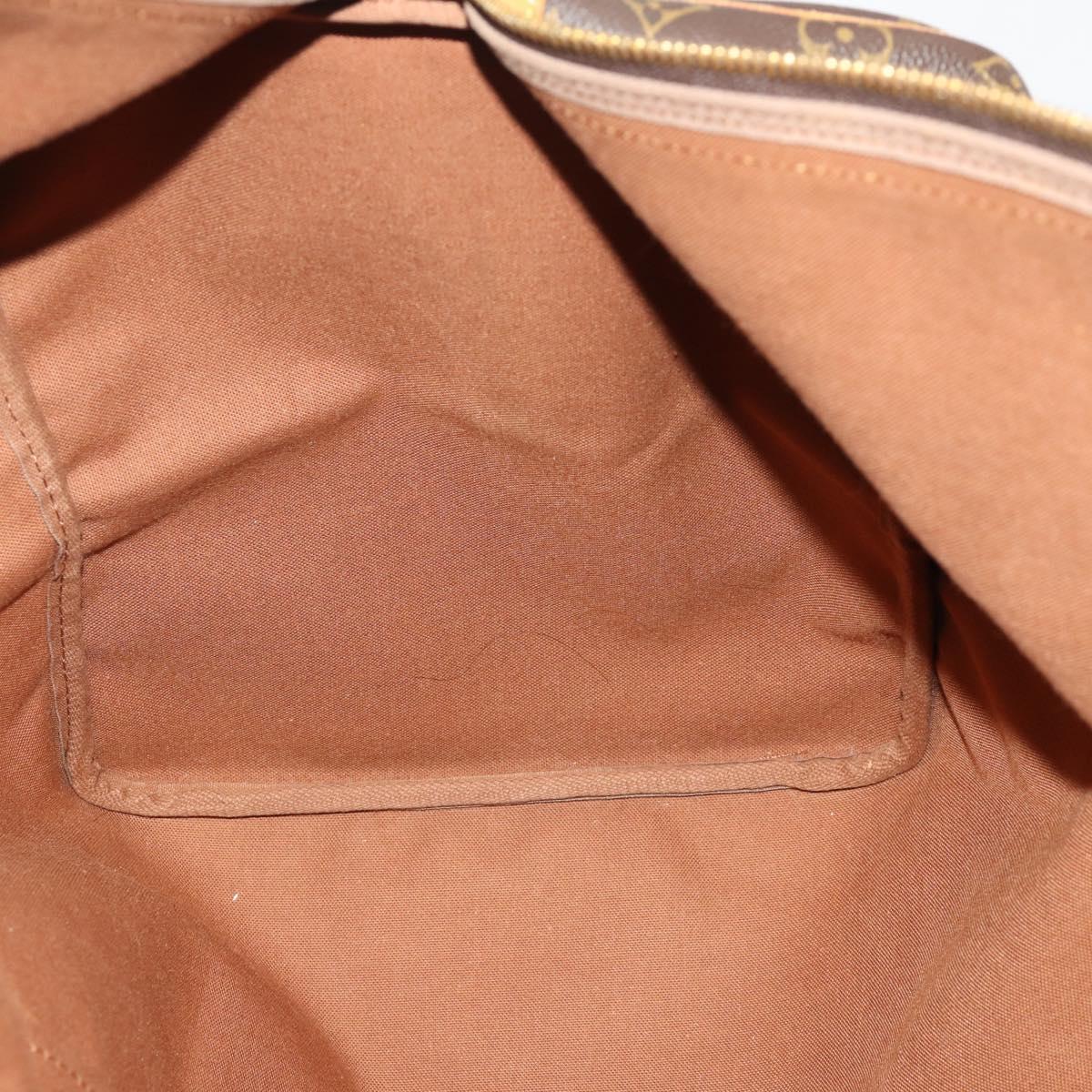 LOUIS VUITTON Monogram Sac Souple 55 Boston Bag M41622 LV Auth YKZ1262