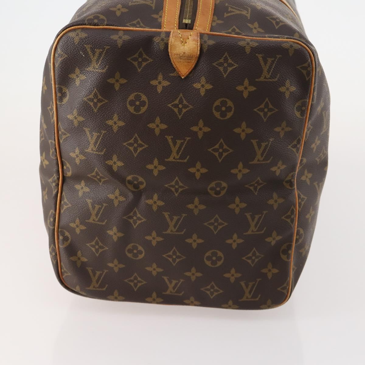 LOUIS VUITTON Monogram Sac Souple 55 Boston Bag M41622 LV Auth YKZ1262