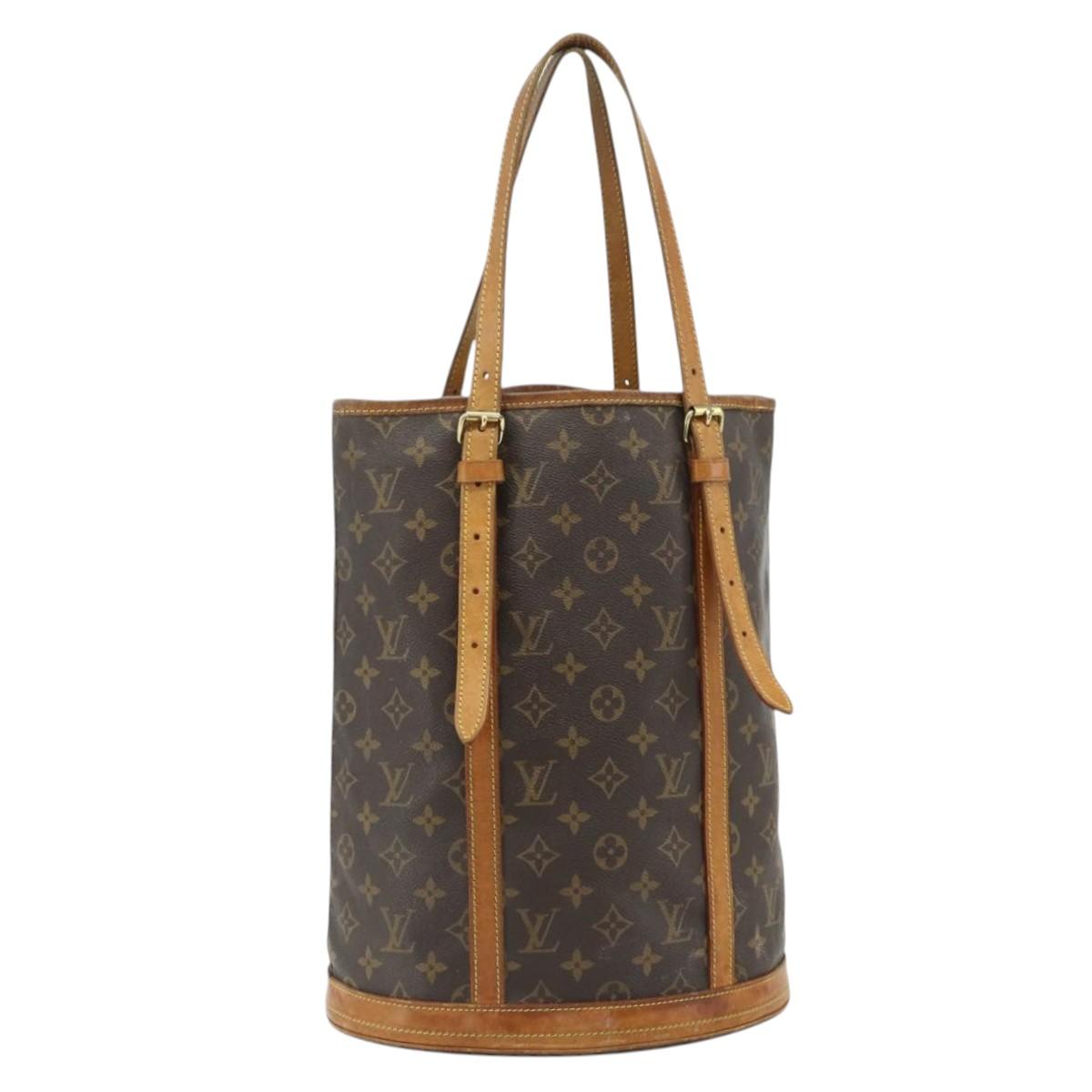 LOUIS VUITTON Monogram Bucket GM Shoulder Bag M42236 LV Auth YKZ1277