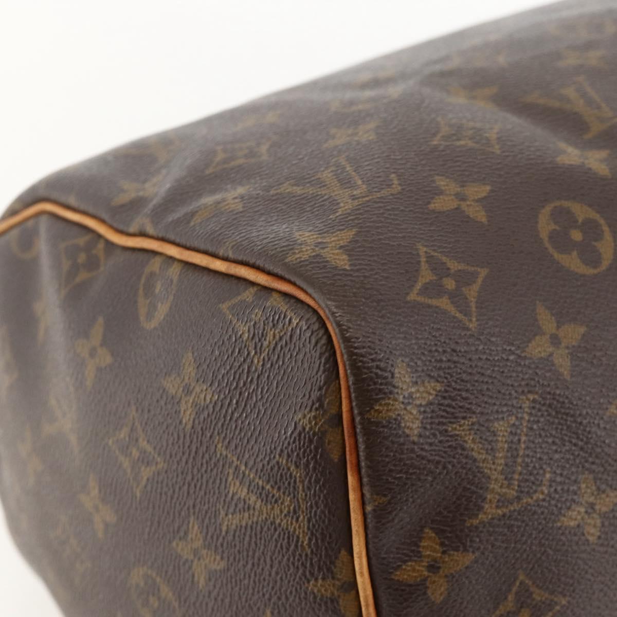 LOUIS VUITTON Monogram Speedy 30 Hand Bag M41526 LV Auth YKZ1288