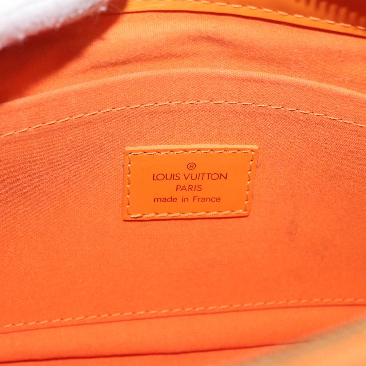 LOUIS VUITTON Epi Danura MM Hand Bag 2way Orange Mandarin M5910H Auth YKZ1294A