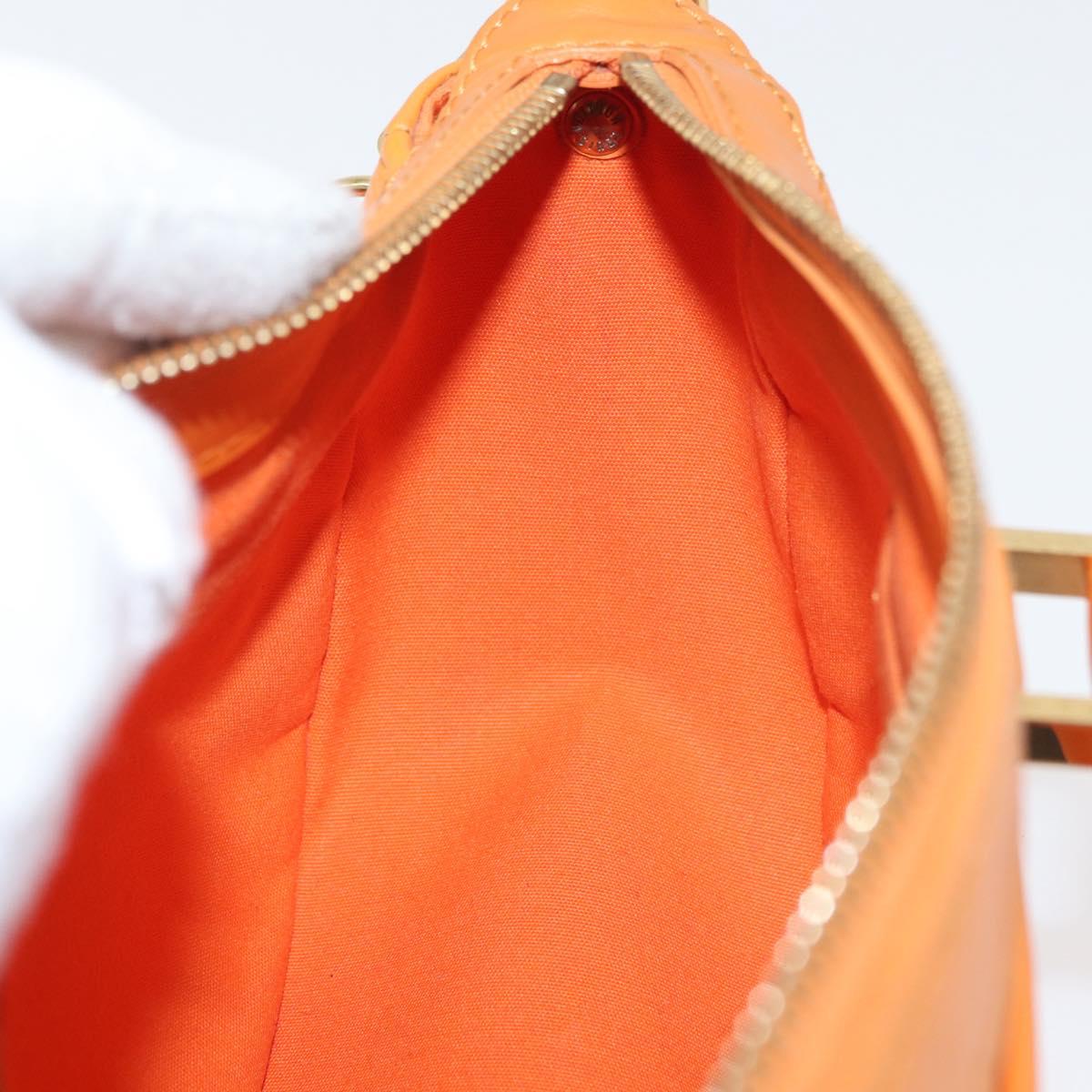 LOUIS VUITTON Epi Danura MM Hand Bag 2way Orange Mandarin M5910H Auth YKZ1294A