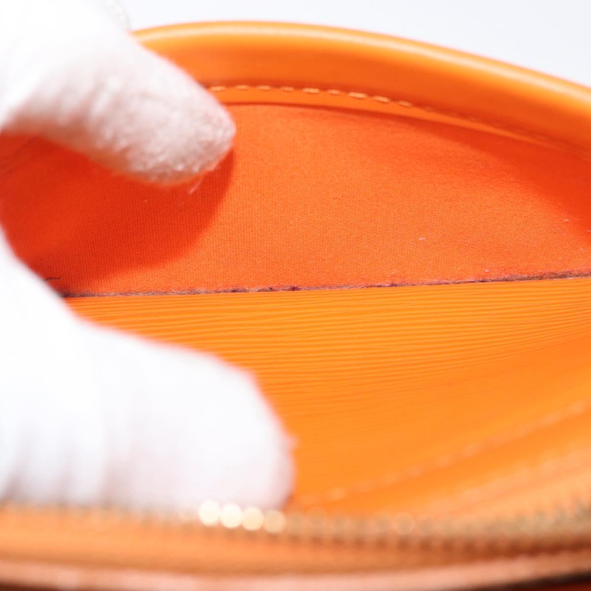 LOUIS VUITTON Epi Danura MM Hand Bag 2way Orange Mandarin M5910H Auth YKZ1294A