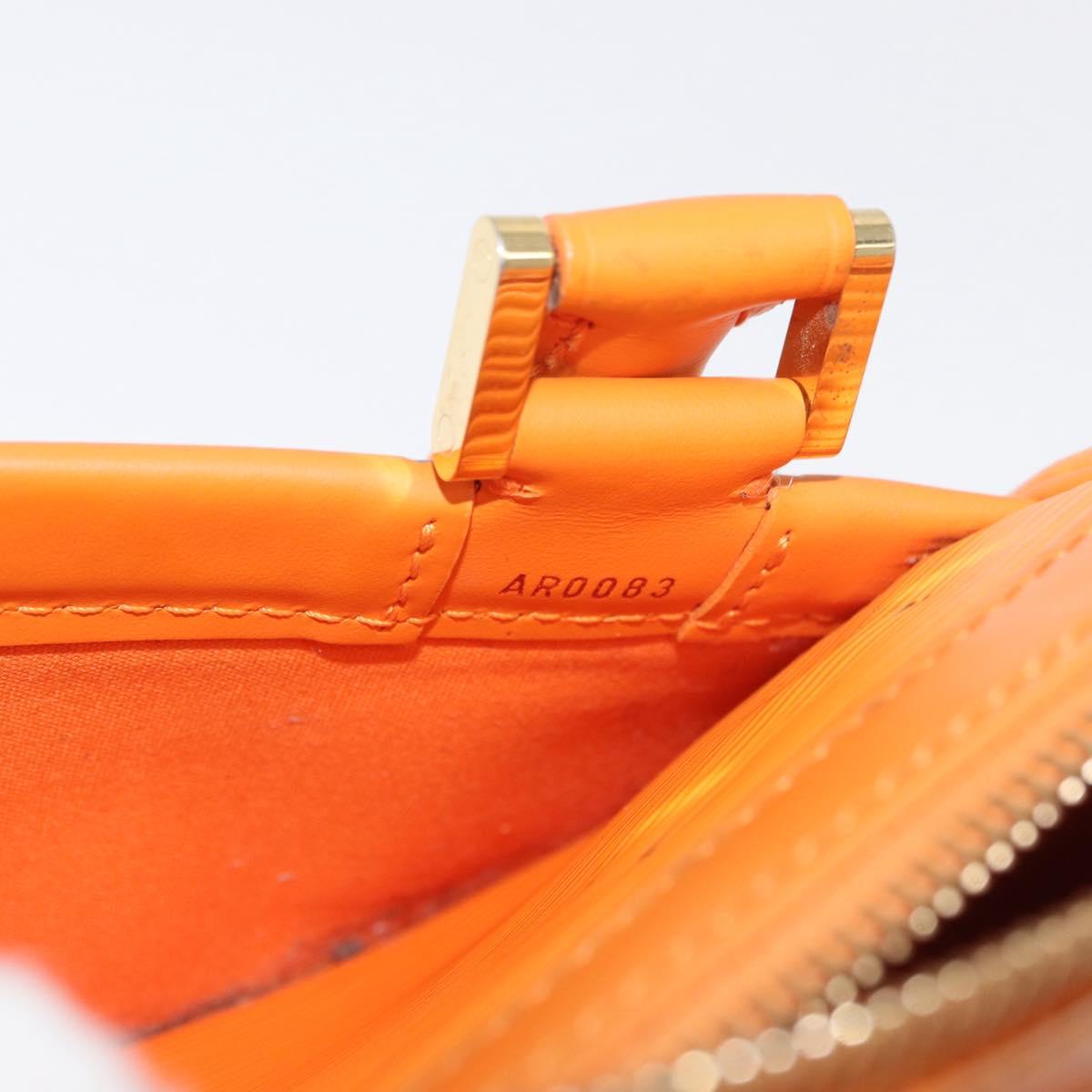 LOUIS VUITTON Epi Danura MM Hand Bag 2way Orange Mandarin M5910H Auth YKZ1294A