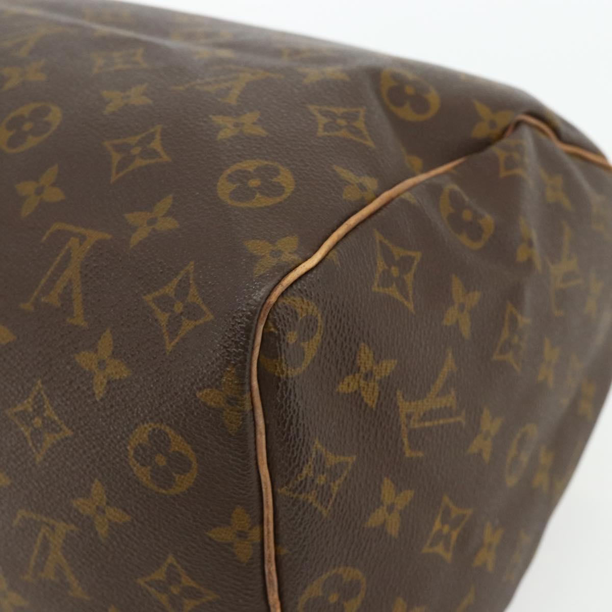 LOUIS VUITTON Monogram Speedy 35 Hand Bag M41524 LV Auth YKZ1301A
