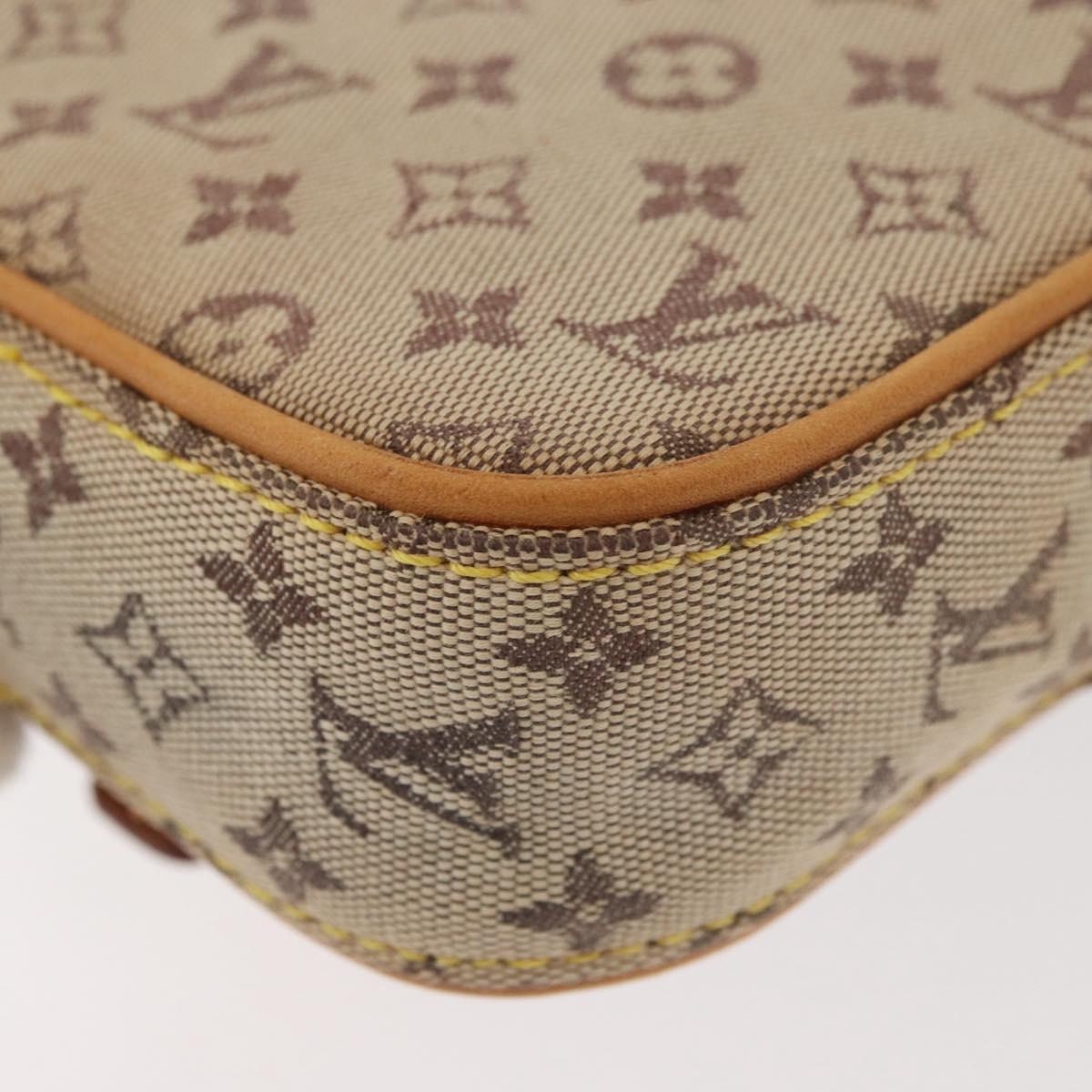 LOUIS VUITTON Monogram Mini Juliet PM Shoulder Bag Blue M92005 LV Auth YKZ1334