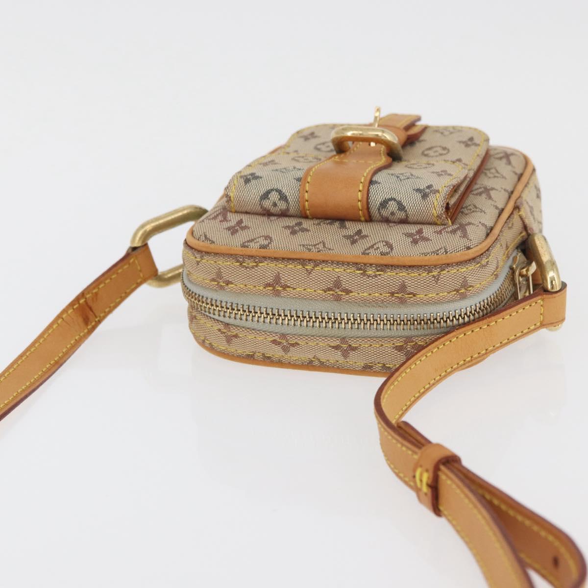 LOUIS VUITTON Monogram Mini Juliet PM Shoulder Bag Blue M92005 LV Auth YKZ1334