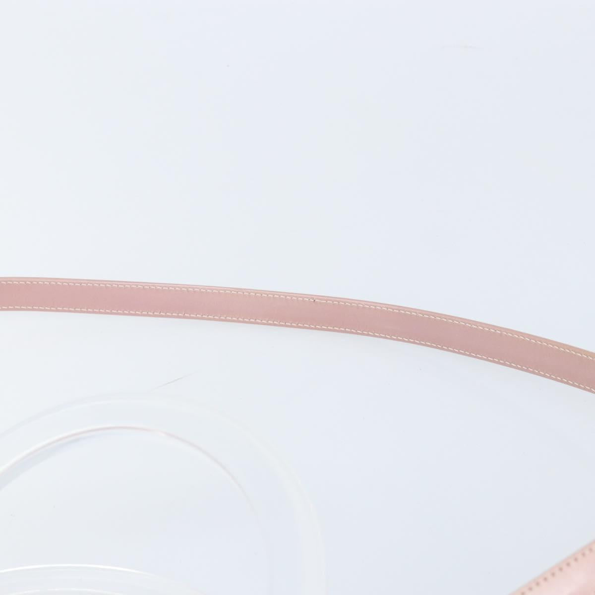 Christian Dior Canage Hand Bag Nylon 2way Pink Silver Auth YKZ135