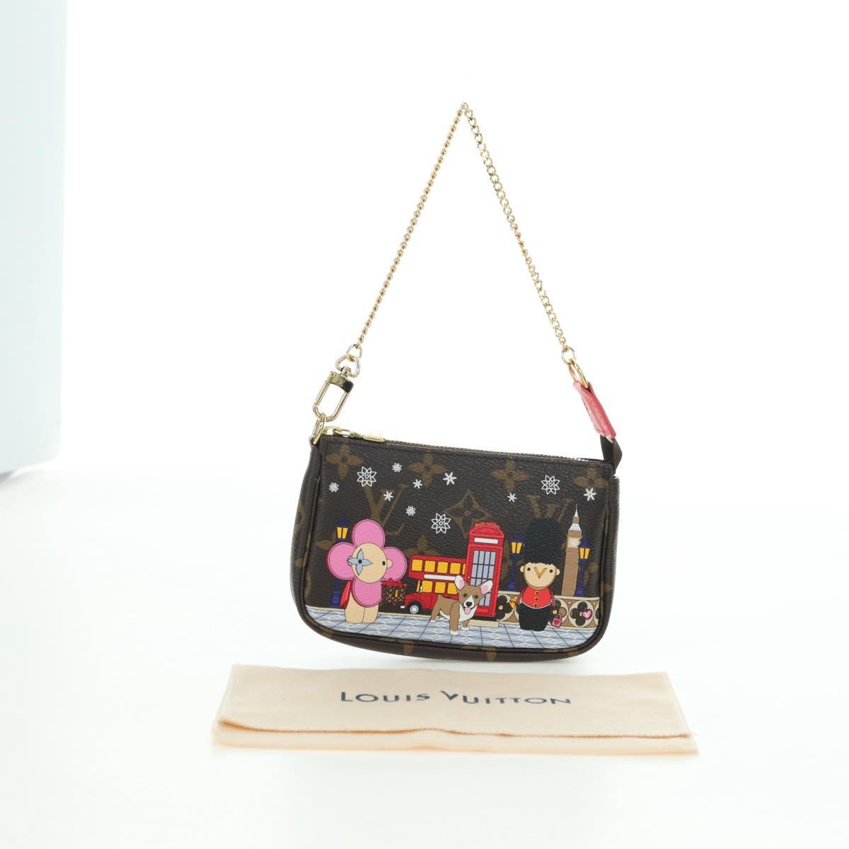 LOUIS VUITTON Vivienne Mini Pochette Accessoires Pouch M80863 LV Auth YKZ1367SAM