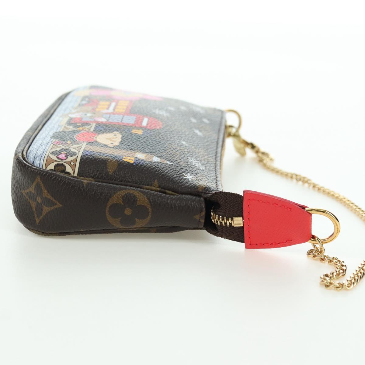 LOUIS VUITTON Vivienne Mini Pochette Accessoires Pouch M80863 LV Auth YKZ1367SAM